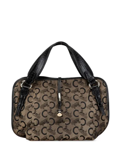 Céline Pre-Owned tote C Carriage Canvas Bittersweet 2007