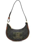 Céline Pre-Owned 2022 Mini Triomphe Coated Canvas Ava shoulder bag - Brown