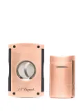 S.T. Dupont logo-print lighter & cigar cutter - Metallic