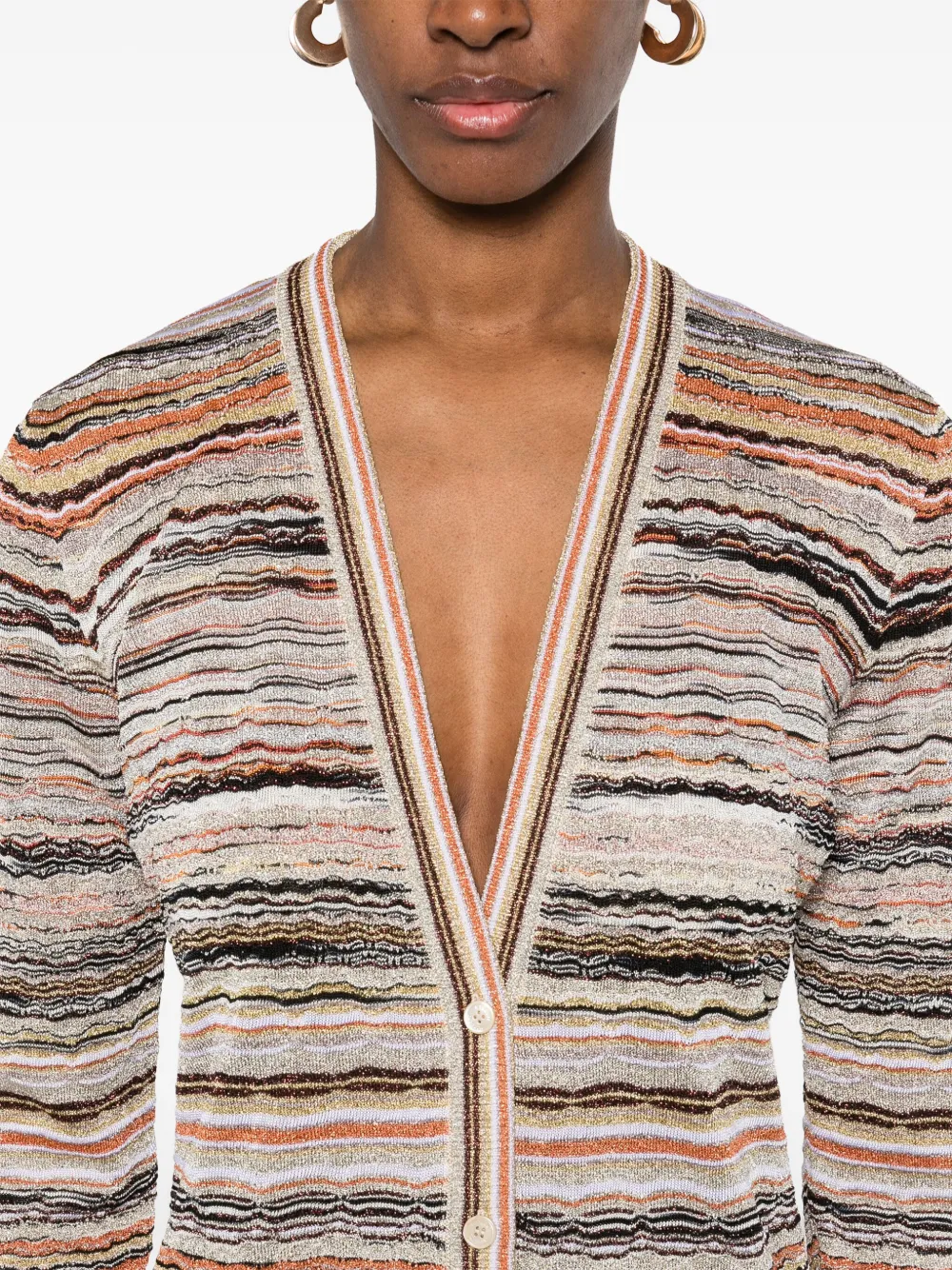Missoni Lurex vest Oranje