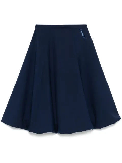 Marni wool midi skirt
