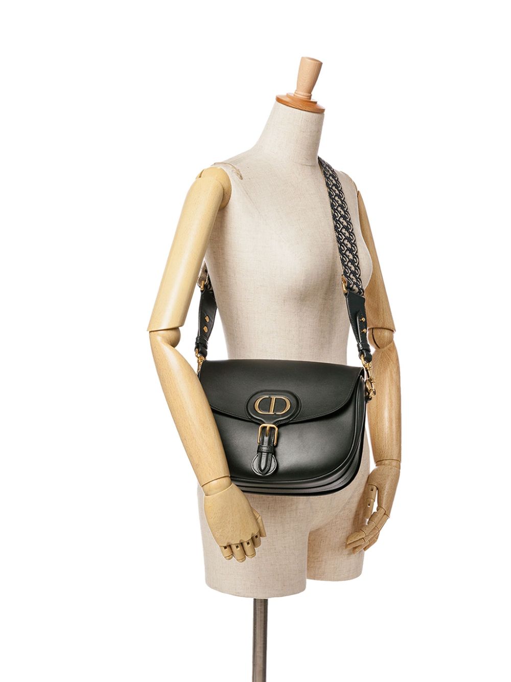 Christian Dior Pre-Owned 2020 Large Leather Bobby crossbody bag - Zwart