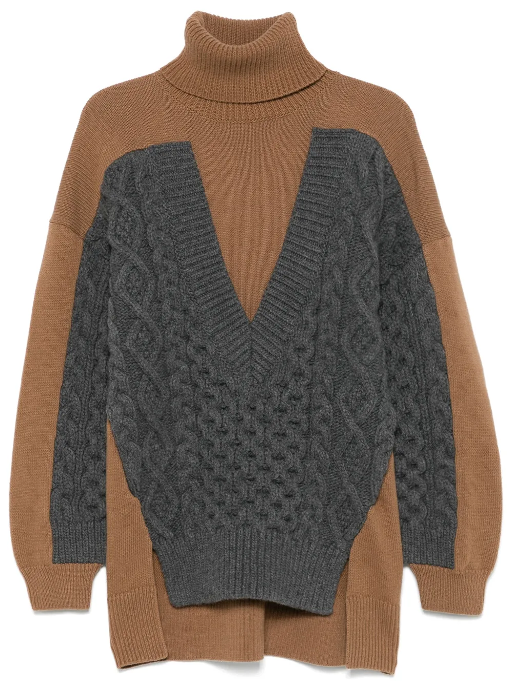 Stella McCartney Trui met vlakken Bruin