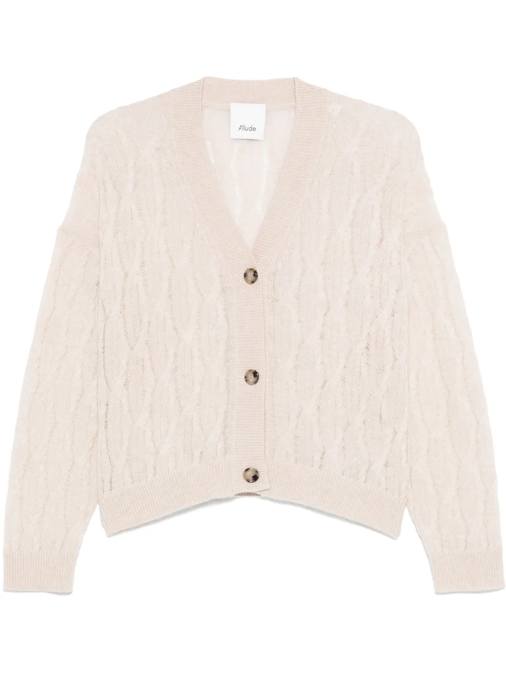 Allude Kasjmier vest Beige