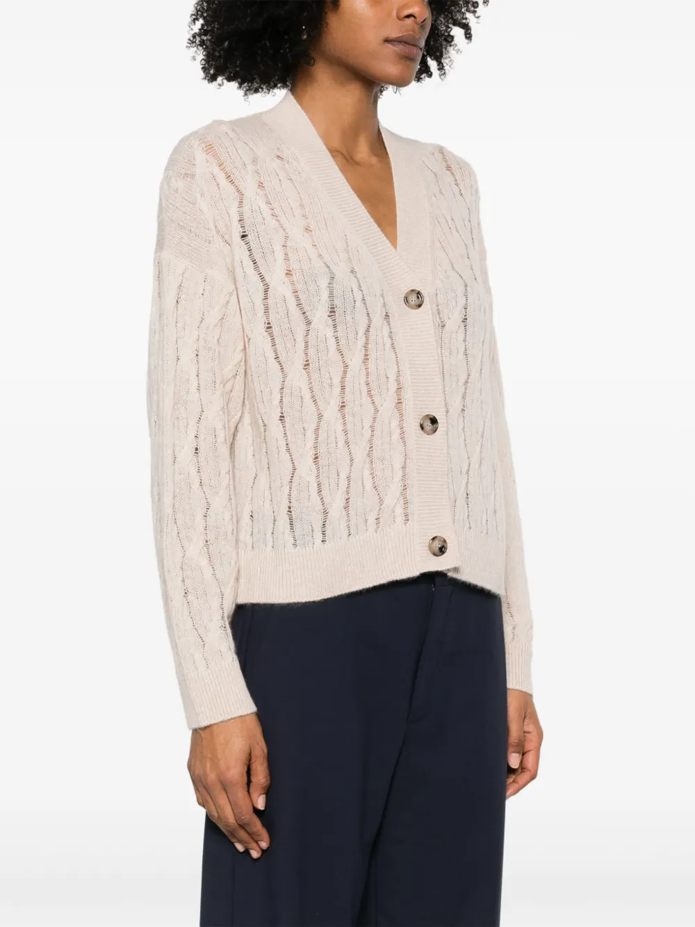 Allude Kasjmier vest Beige