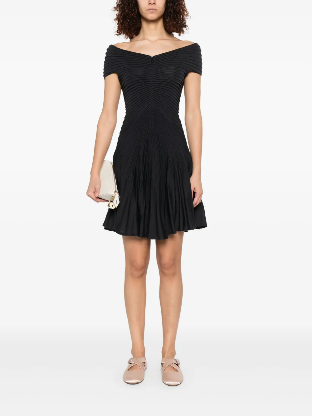 Alaïa vestido corto con cuello en V | Vestidos de día | Image 2