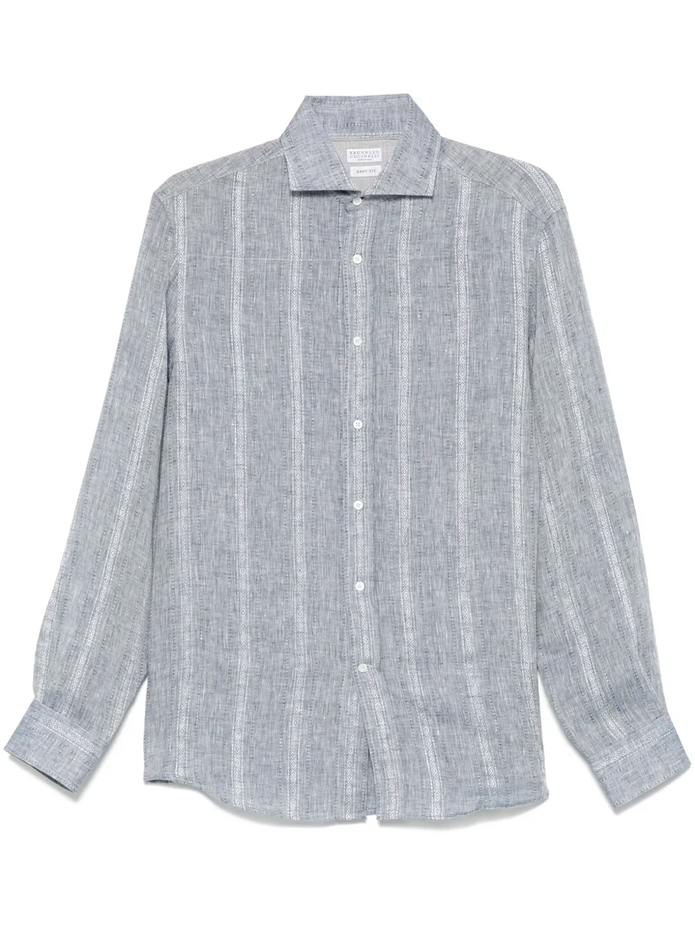 Brunello Cucinelli camisa texturizada | azul | Image 1