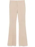 TWINSET flared twill trousers - Neutrals
