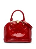 Louis Vuitton Pre-Owned 2013 Monogram Vernis Alma BB satchel - Red