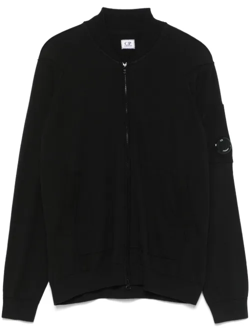 Cardigan à détail de verres de lunettes - C.P. Company - Modalova