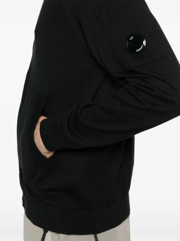 【送料&関税込】C.P. Company Black Cotton Cardigan C.P. Company Cardigan Black - 25SS | eBay