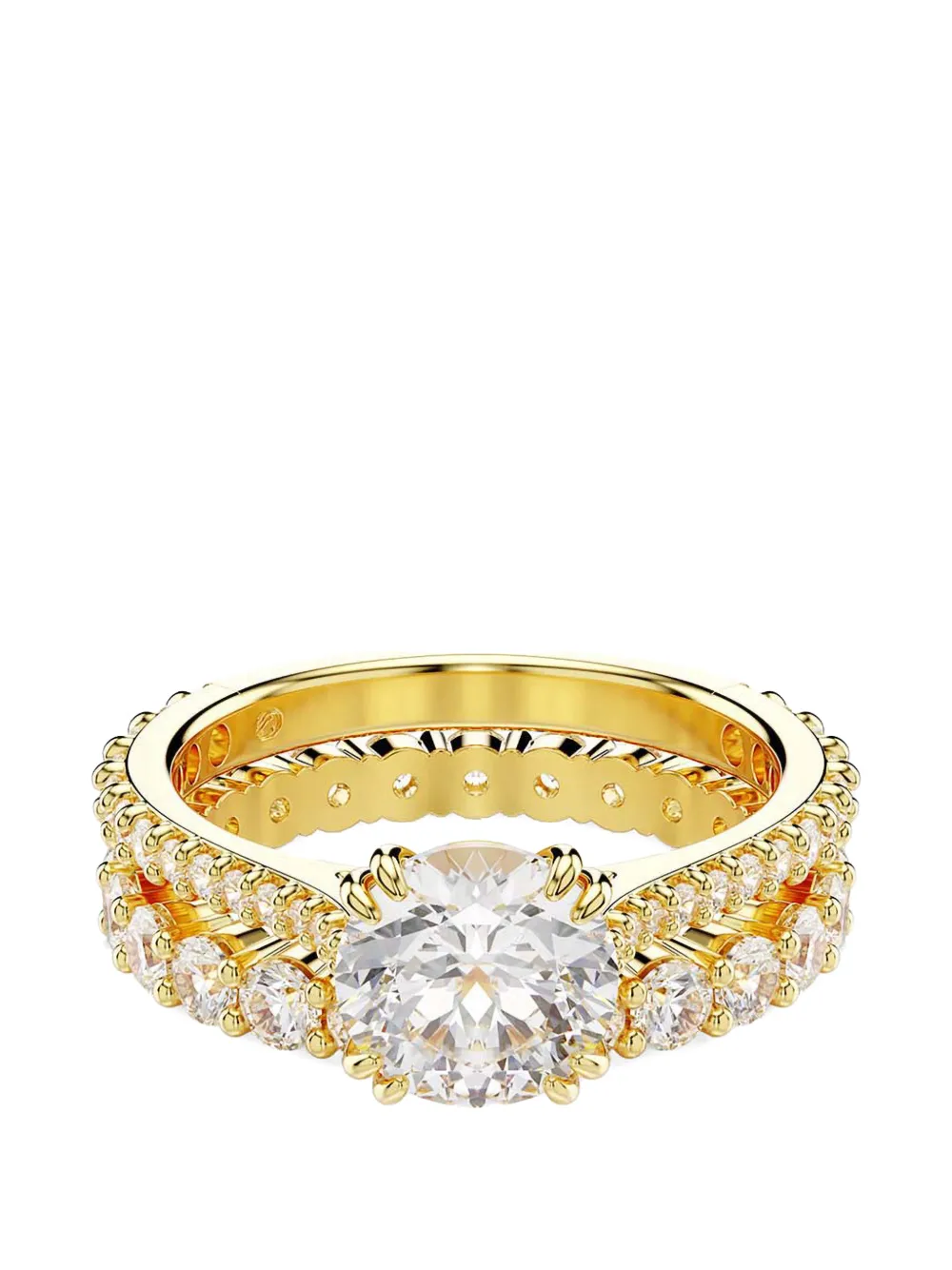 Swarovski Anelli impilabili Stilla con cristalli - Oro
