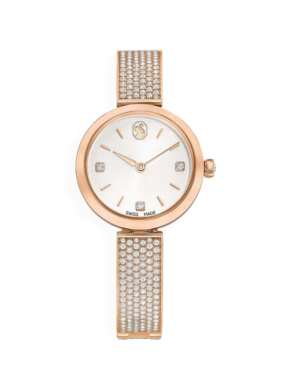 Swarovski Illumina 27mm watch - Bianco
