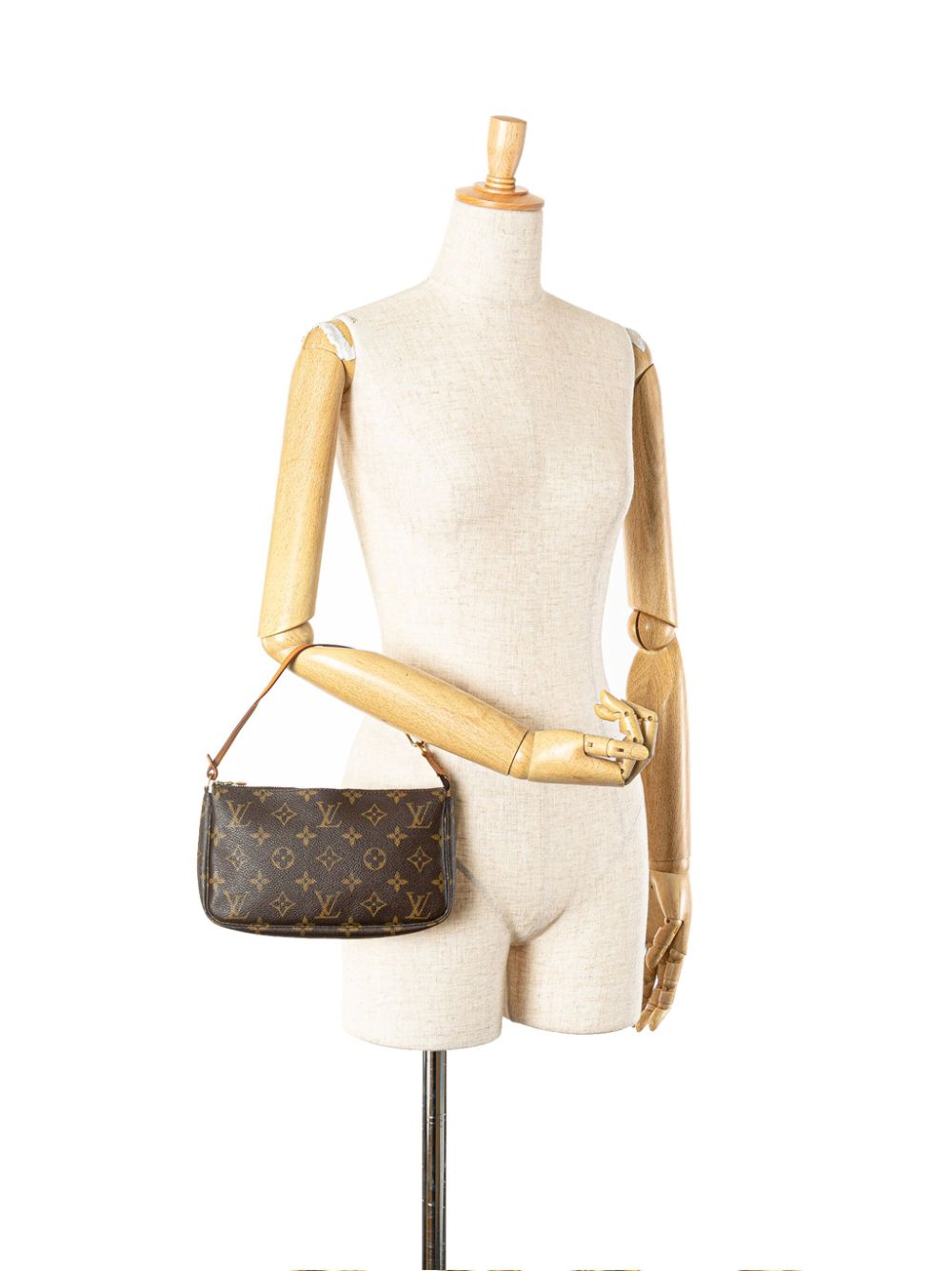 Louis Vuitton Pre-Owned 2001 Monogram Pochette Accessoires shoulder bag - Bruin