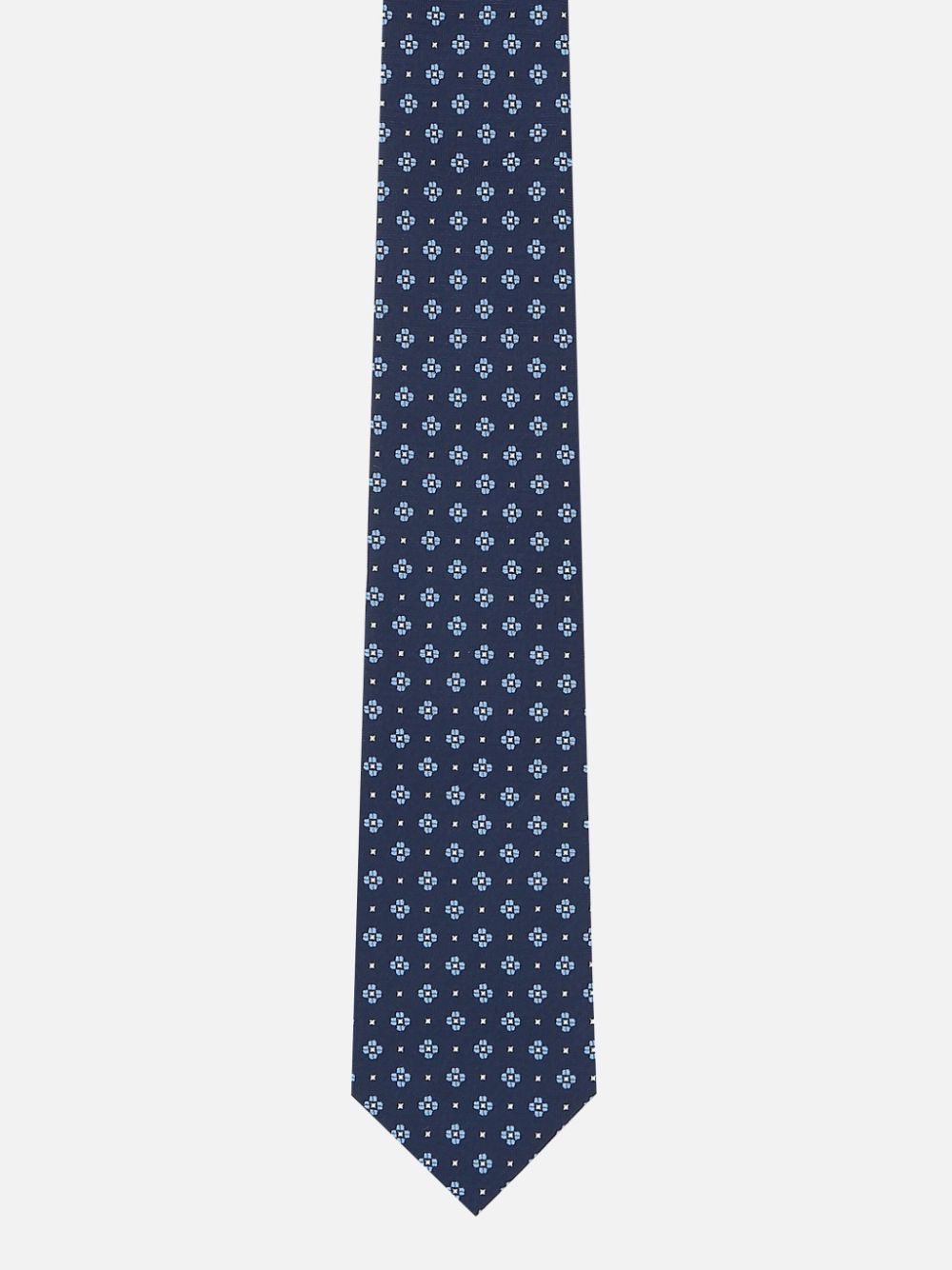 embroidered tie