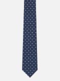 Zegna embroidered tie - Blue