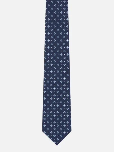 Zegna embroidered tie