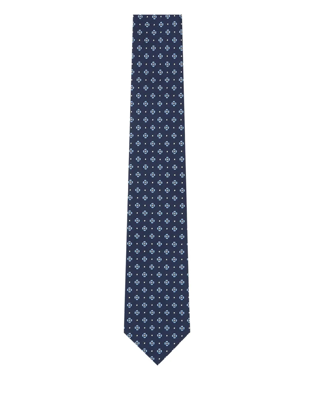 Zegna Gravata com bordado | Azul | Image 1