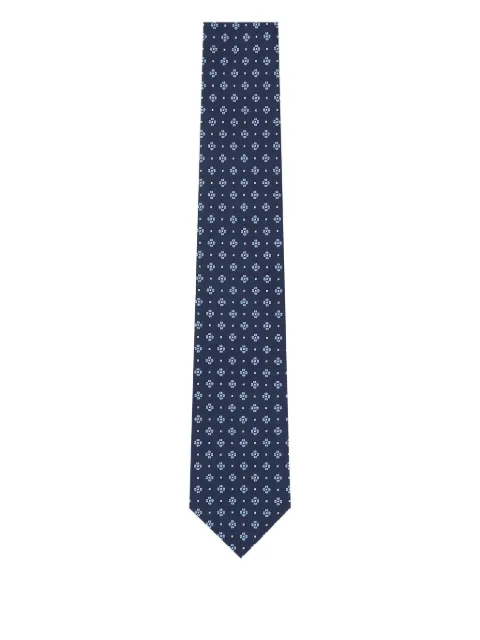 Zegna embroidered tie