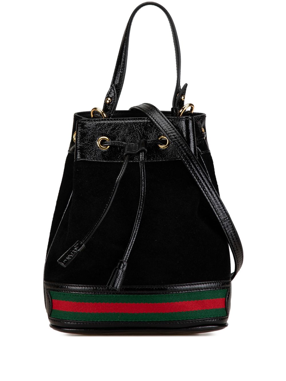 2016-2024 Small Suede Ophidia bucket bag