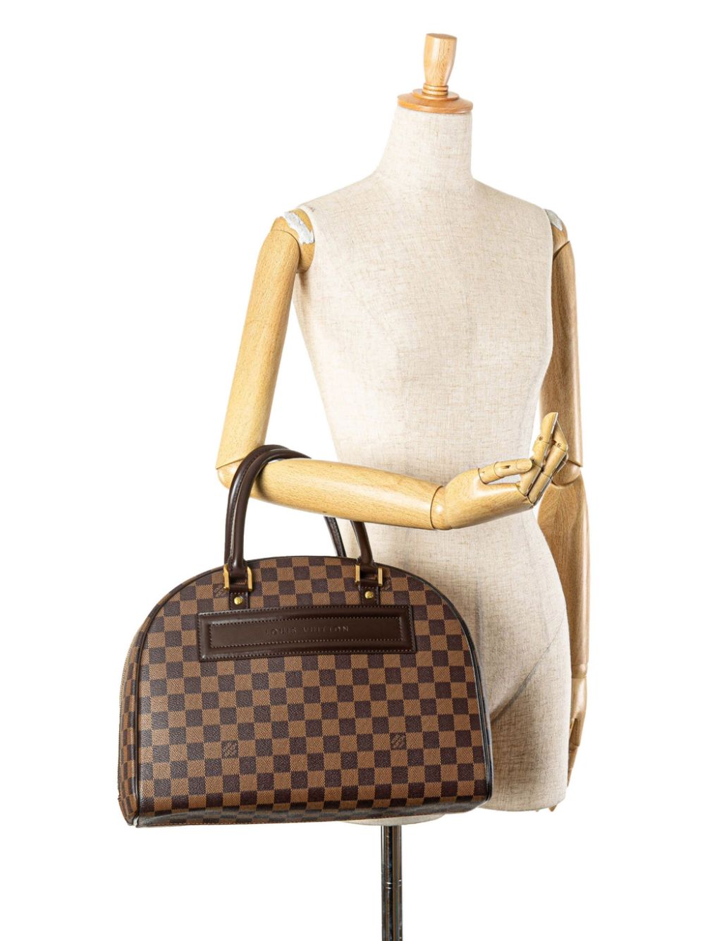 Louis Vuitton Pre-Owned 2002 Damier Ebene Nolita travel bag - Bruin