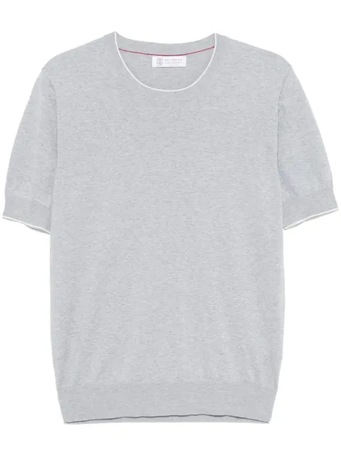 Brunello Cucinelli fine-knit T-shirt