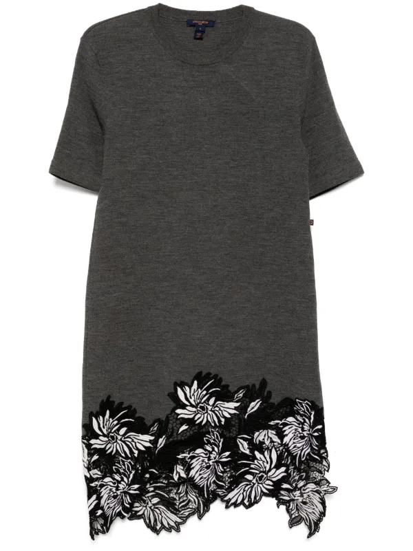 Louis Vuitton Short-sleeved Dress - Grey