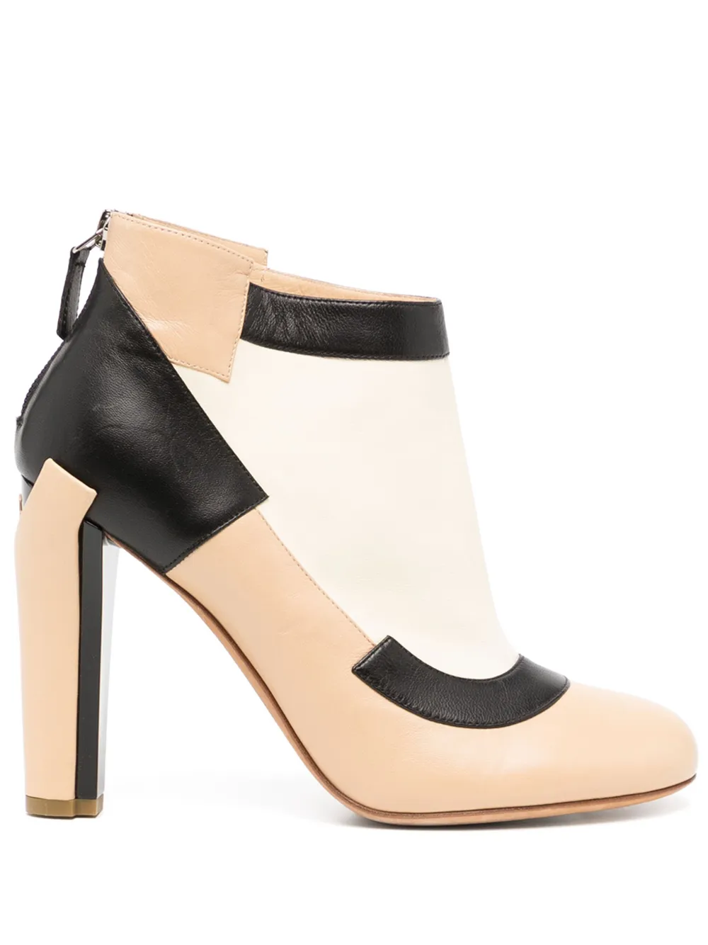 CHANEL Pre-Owned botas con diseño color block | marrón | Image 1
