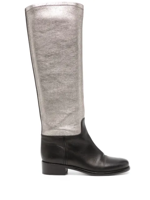 CHANEL Pre-Owned leather boots