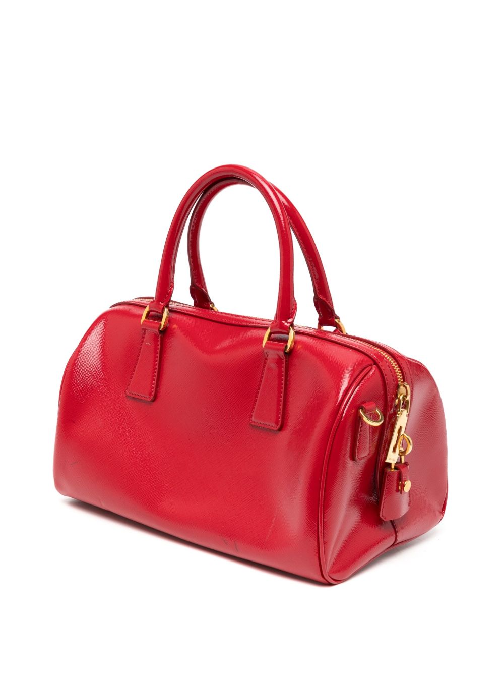 Prada Pre-Owned Bowler tas - Rood