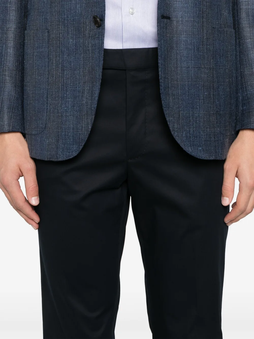 ZEGNA TAPERED TROUSERS