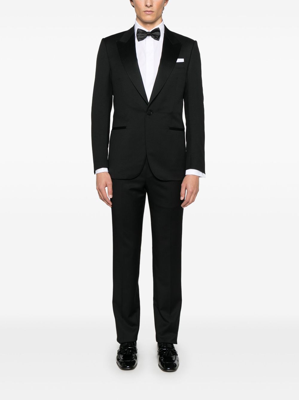 Zegna single-breasted suit - Black