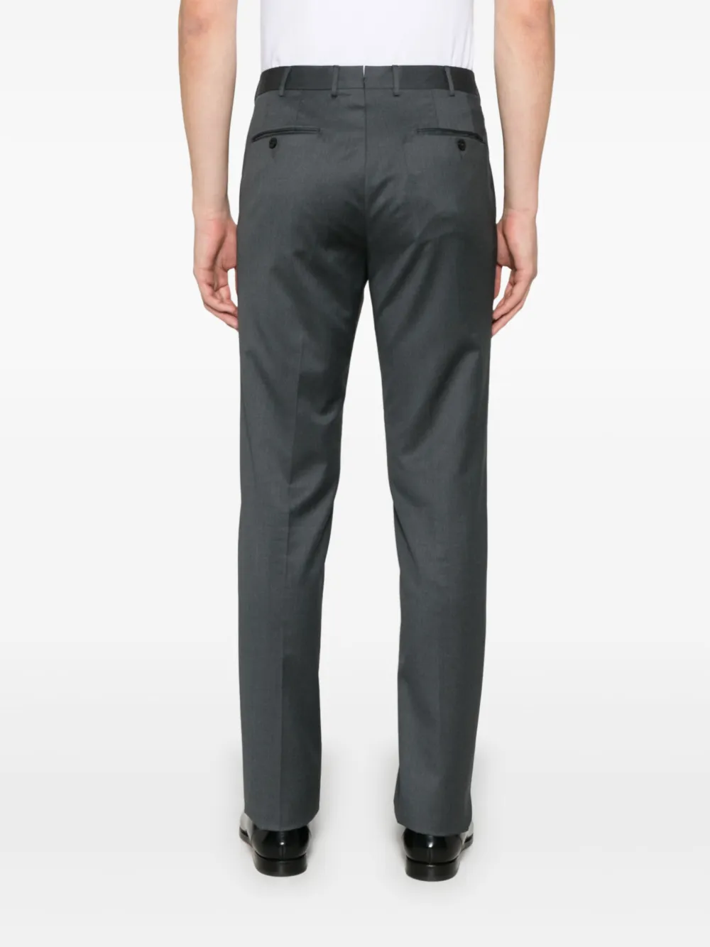 Zegna Wollen broek Grijs