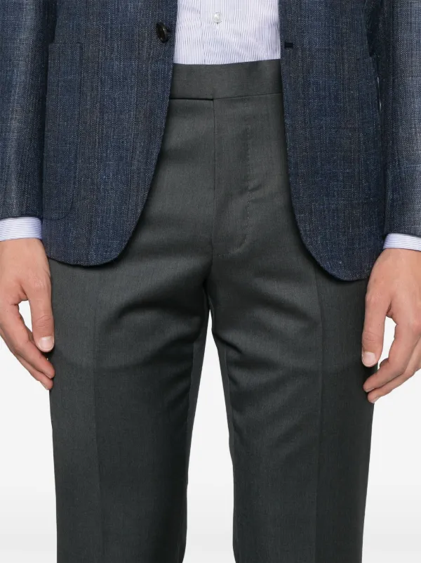 Zegna ウールパンツ | グレー | FARFETCH JP