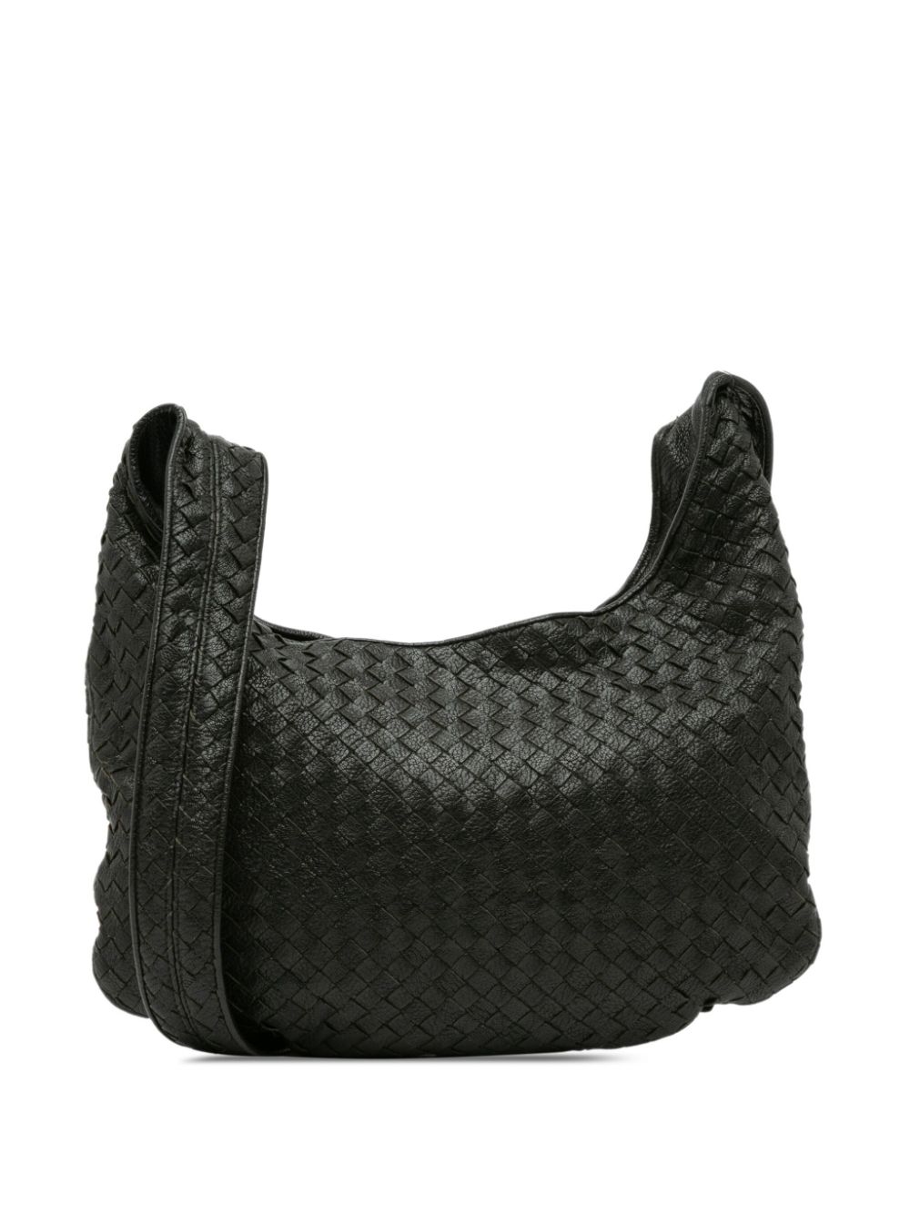 Bottega Veneta Pre-Owned 2008 Nappa Intrecciato crossbody bag - Black