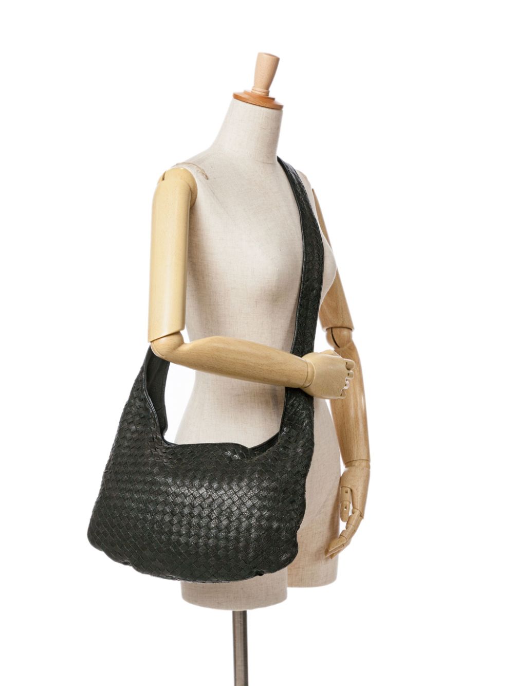 Bottega Veneta Pre-Owned 2008 Nappa Intrecciato crossbody bag - Black