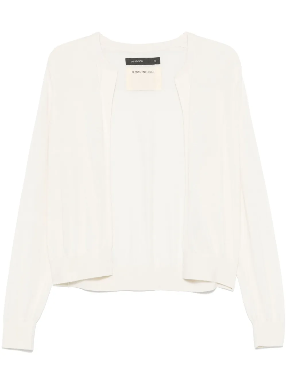 fine-knit cardigan