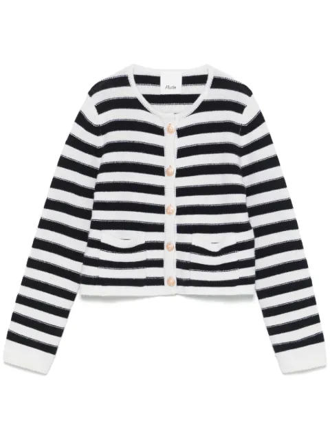 Allude striped cardigan 