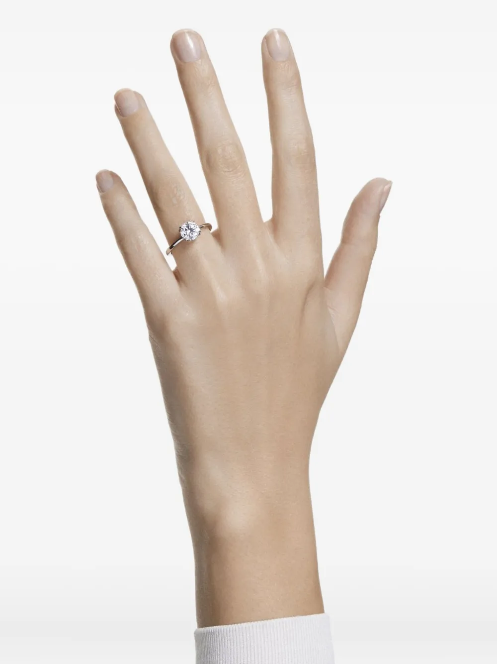 Swarovski Stilla crystal-embellished ring - Silver