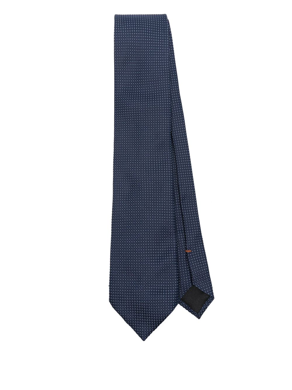 Zegna silk tie - Blue