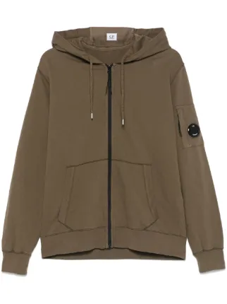 C.P. Company オリーブグリーン パーカー C.P. Company レンズディテール パーカー | グリーン | FARFETCH JP