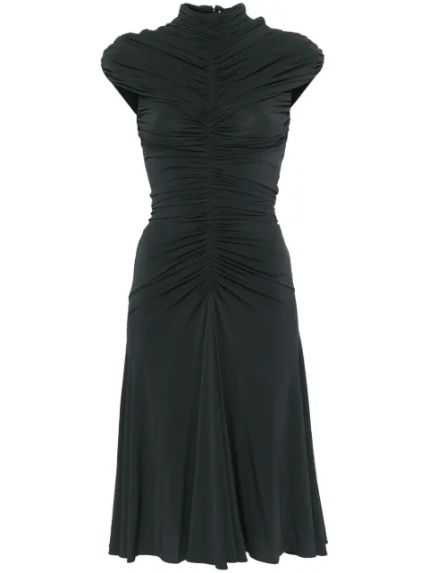 Alaïa فستان ميدي جيرسي مدموج