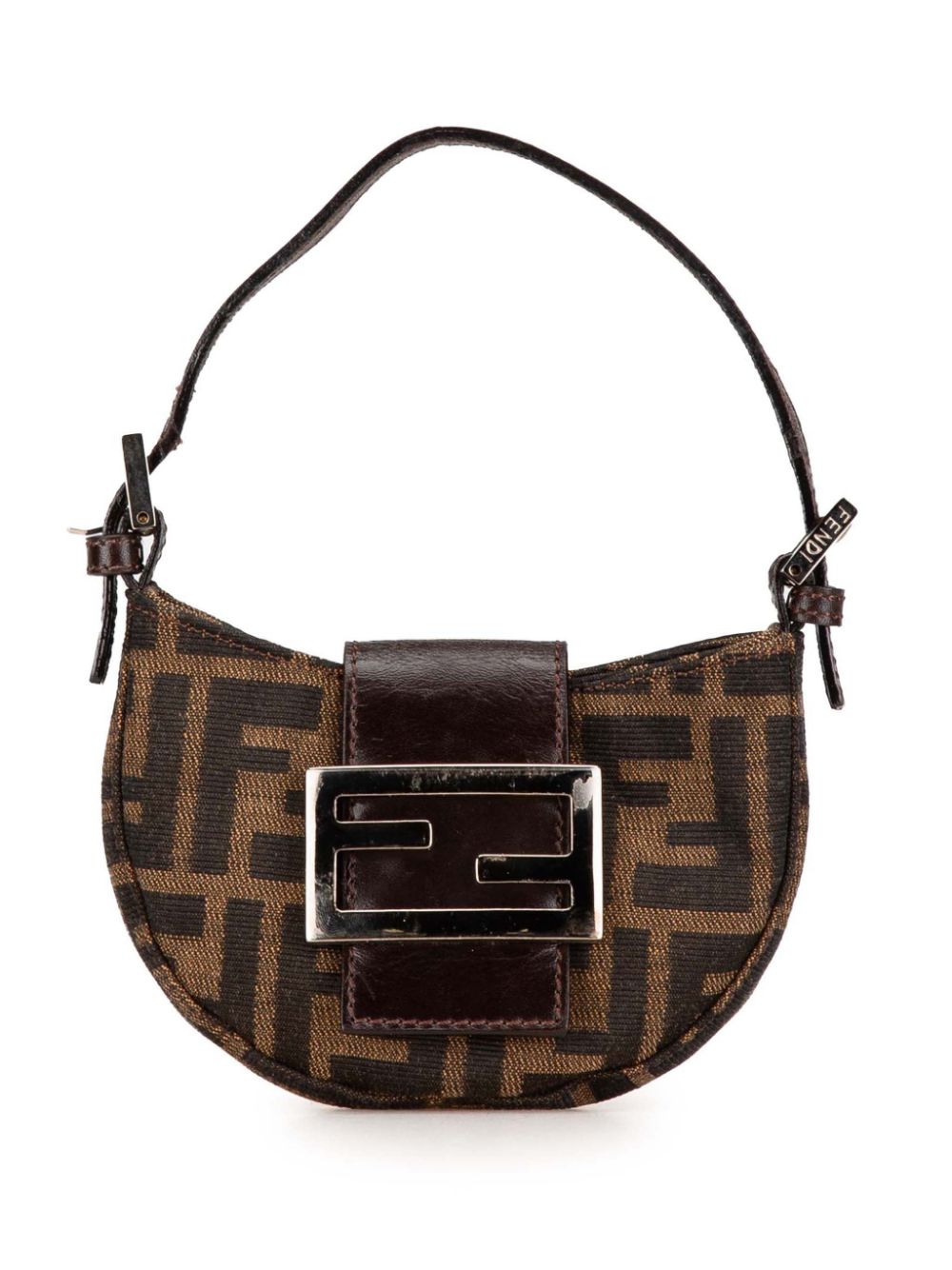 2000-2010 Mini Zucca Canvas Croissant handbag