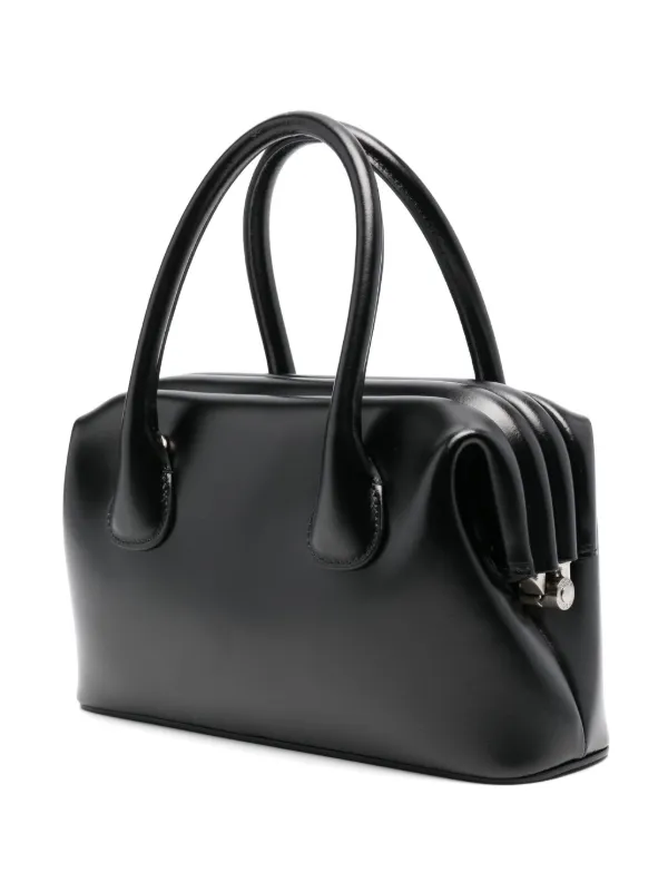 Osoi Mini Wide Boat Tote Bag | Black | FARFETCH