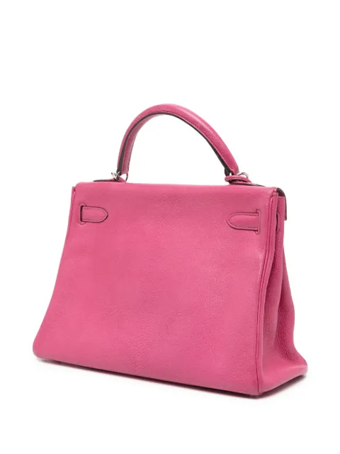 Hermès Pre-Owned Kelly 32 Pink Magnolia PHW bag CSRP8144R - 2