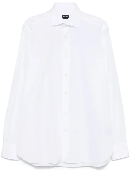 Chemise à boutonnière sur le devant - Zegna - Modalova