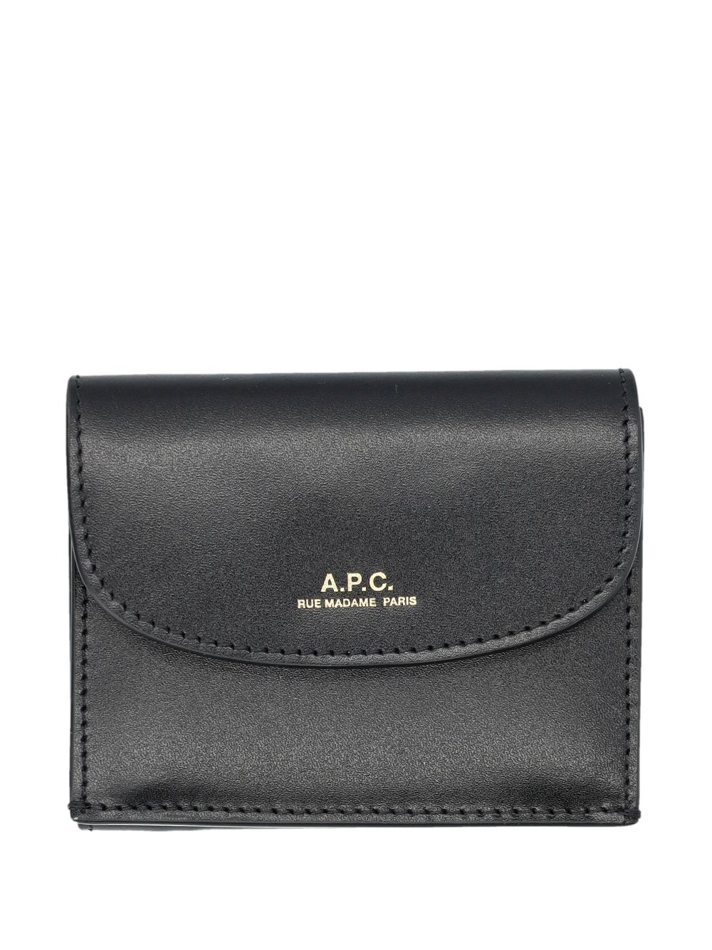 A.P.C. Genève trifold wallet - Black