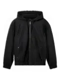 Axel Arigato zip-up hooded jacket - Black