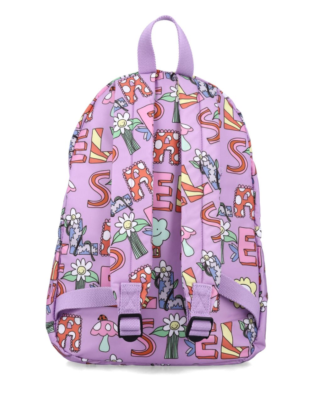 Stella McCartney Kids Flower backpack - Paars