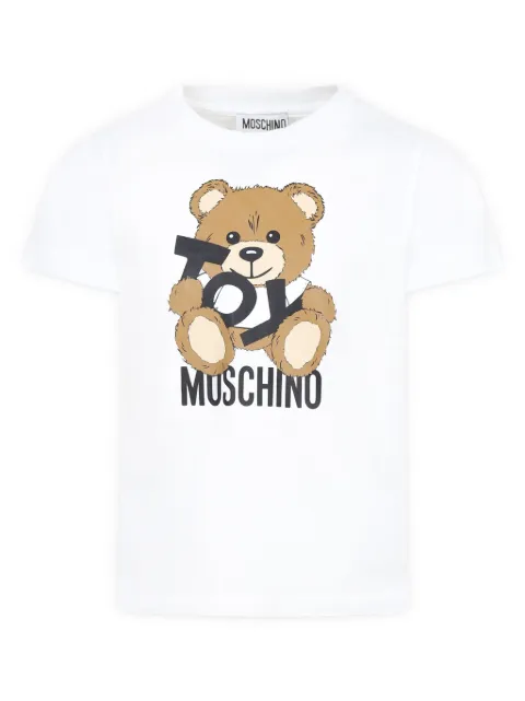 Moschino Kids テディベア Tシャツ